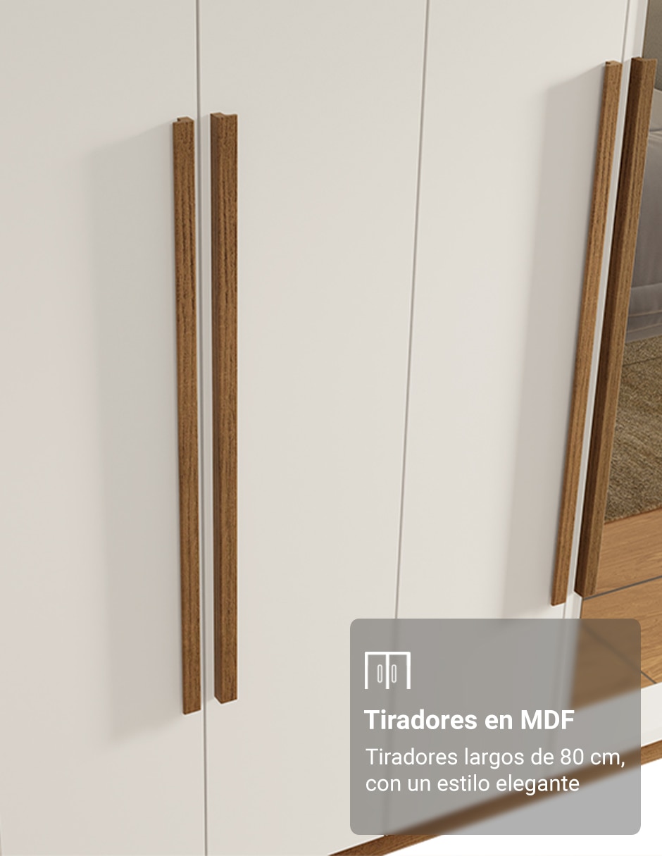 Ropero armable Madesa 1107J32E4GL1 de MDP