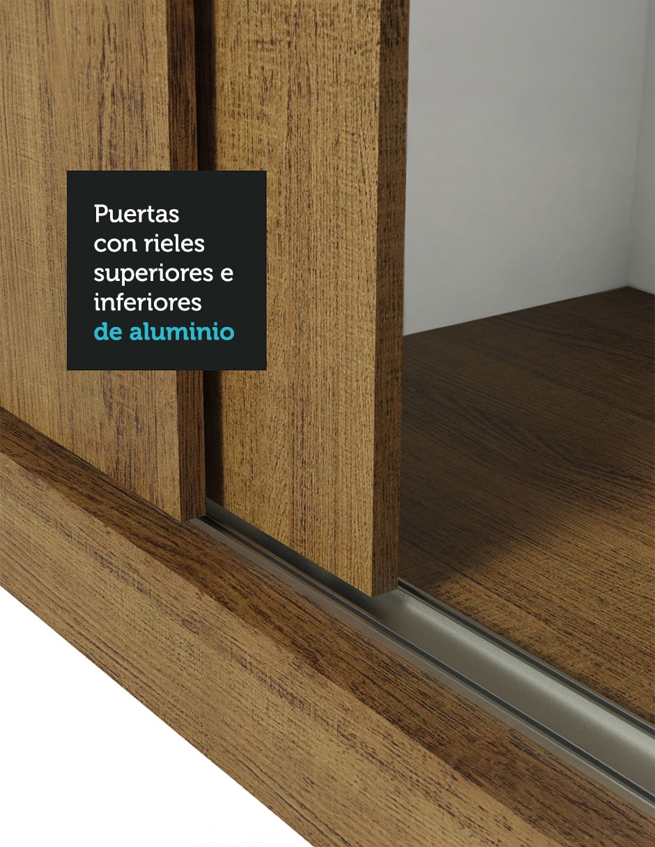 Ropero armable Madesa 10935Z3ECP de MDP