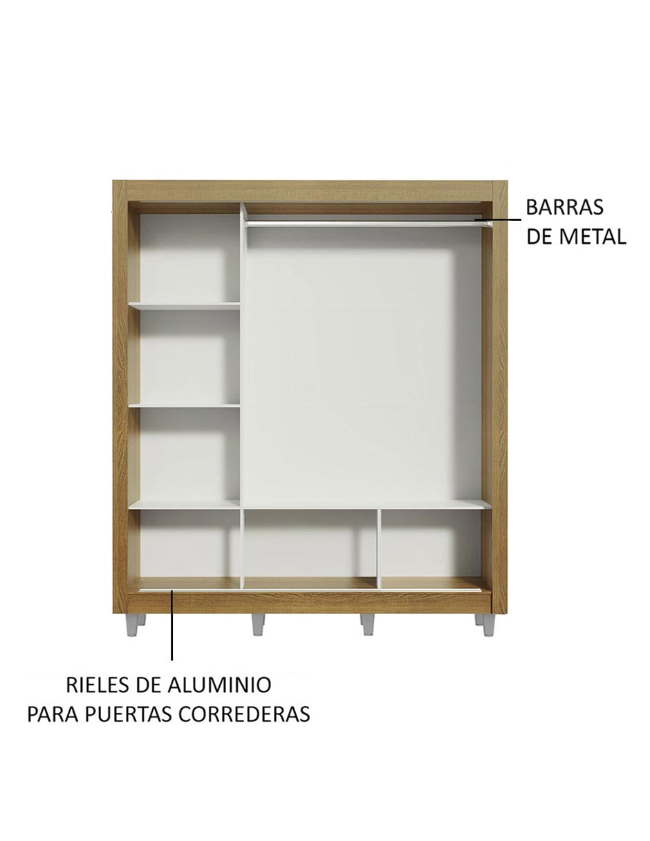 Ropero armable Madesa 10935Z3ECP de MDP