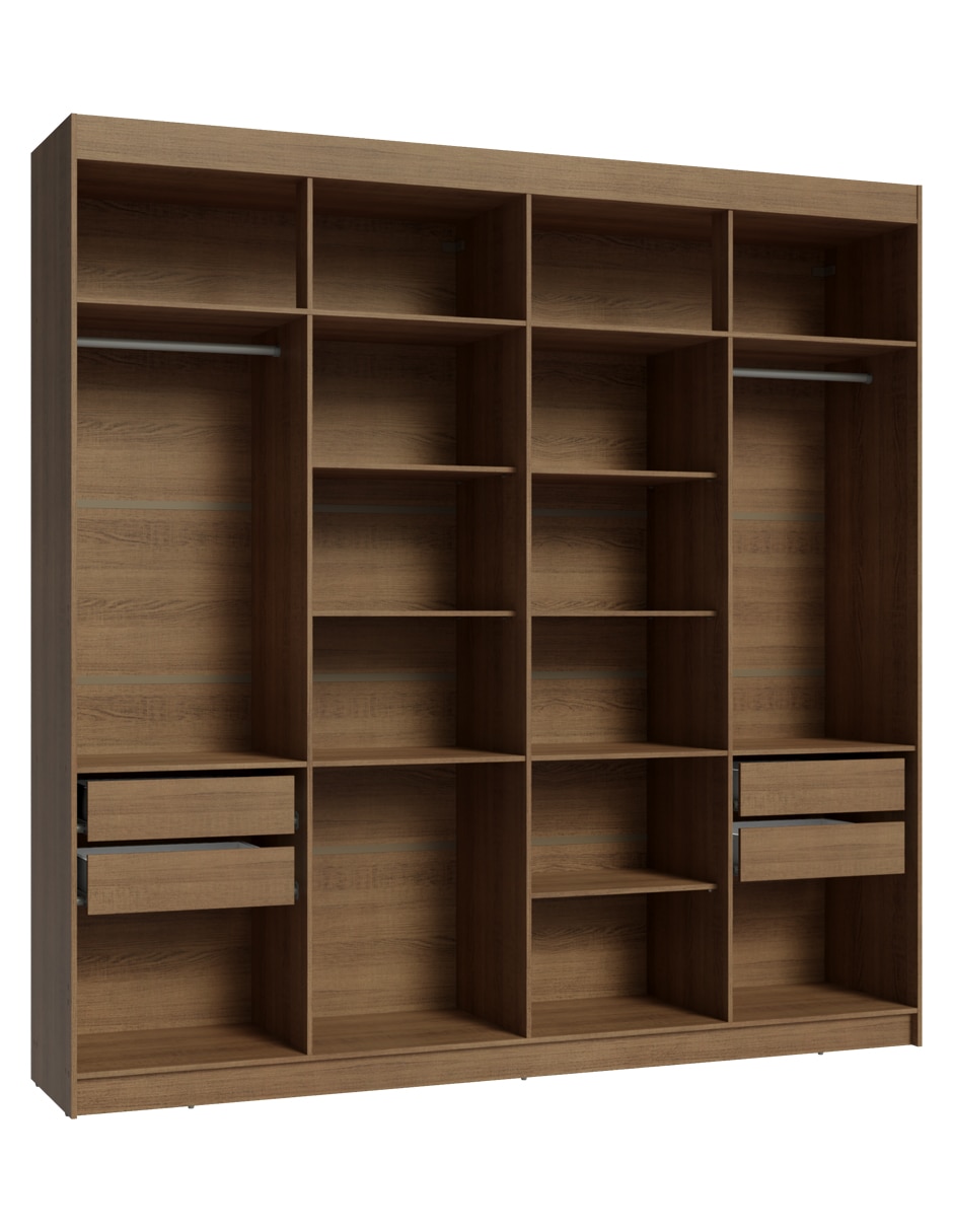 Ropero armable Madesa 11075ZCL4GL1 de MDP