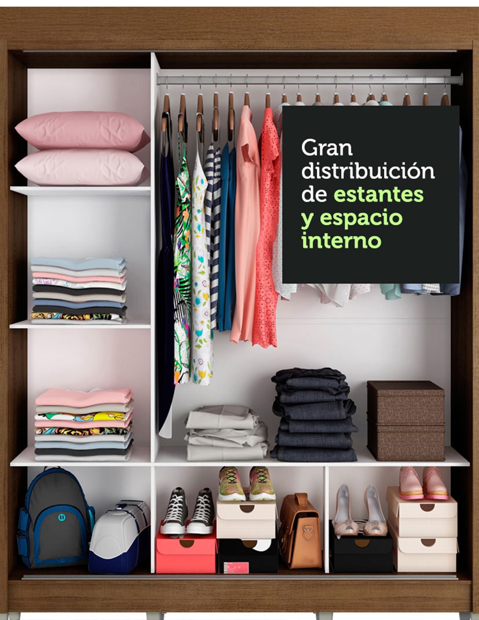 Ropero armable Madesa 10936ECP de MDP