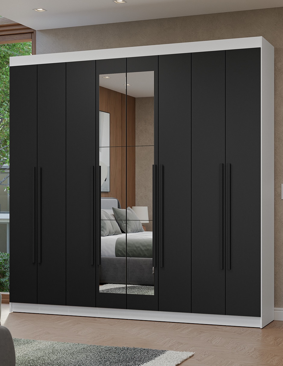 Ropero armable Madesa 1107K82E4GL3 de MDP