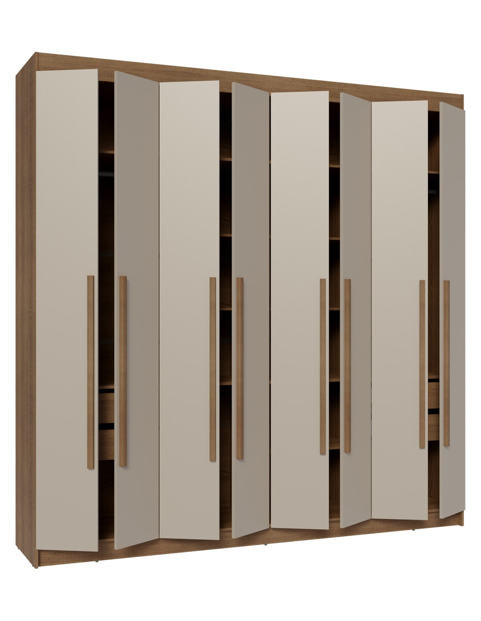 Ropero armable Madesa 1107K94GL1 de MDP