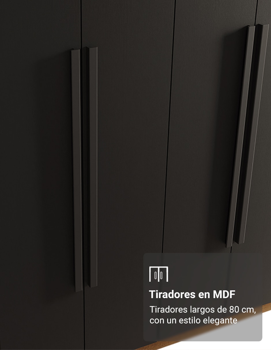 Ropero armable Madesa 1107L34GL1 de MDP
