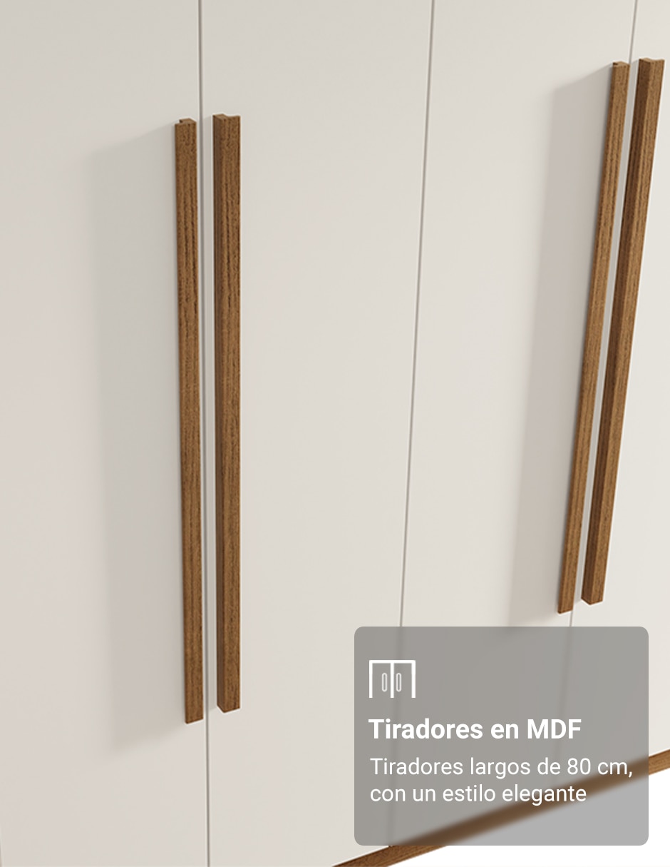 Ropero armable 1107J34GL3 de MDP 7