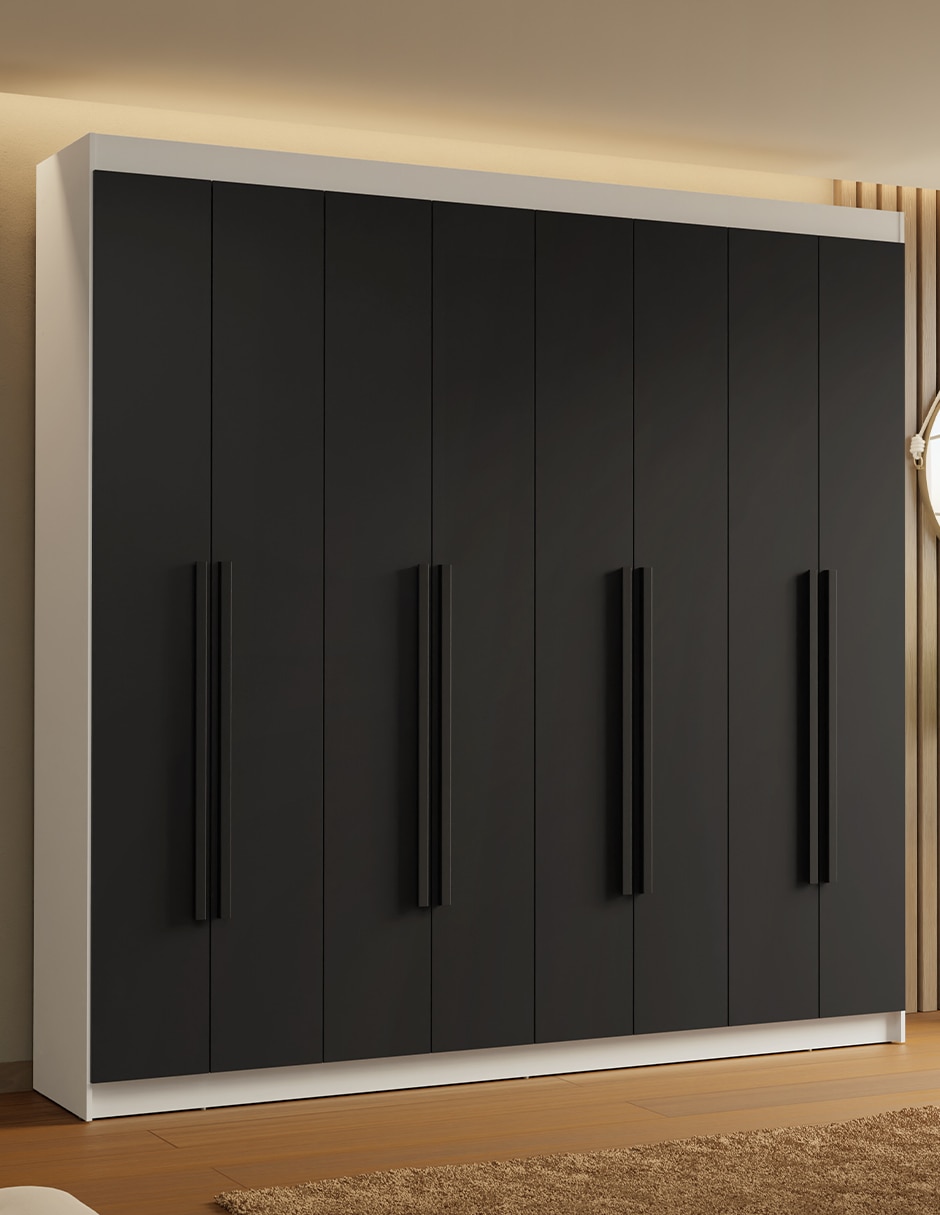 Ropero armable Madesa 1107K84GL2  de MDP