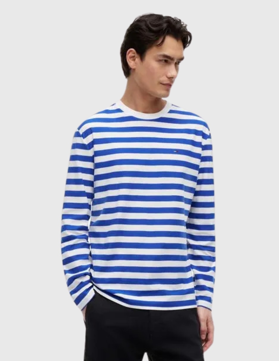 Playera cuello redondo para hombre