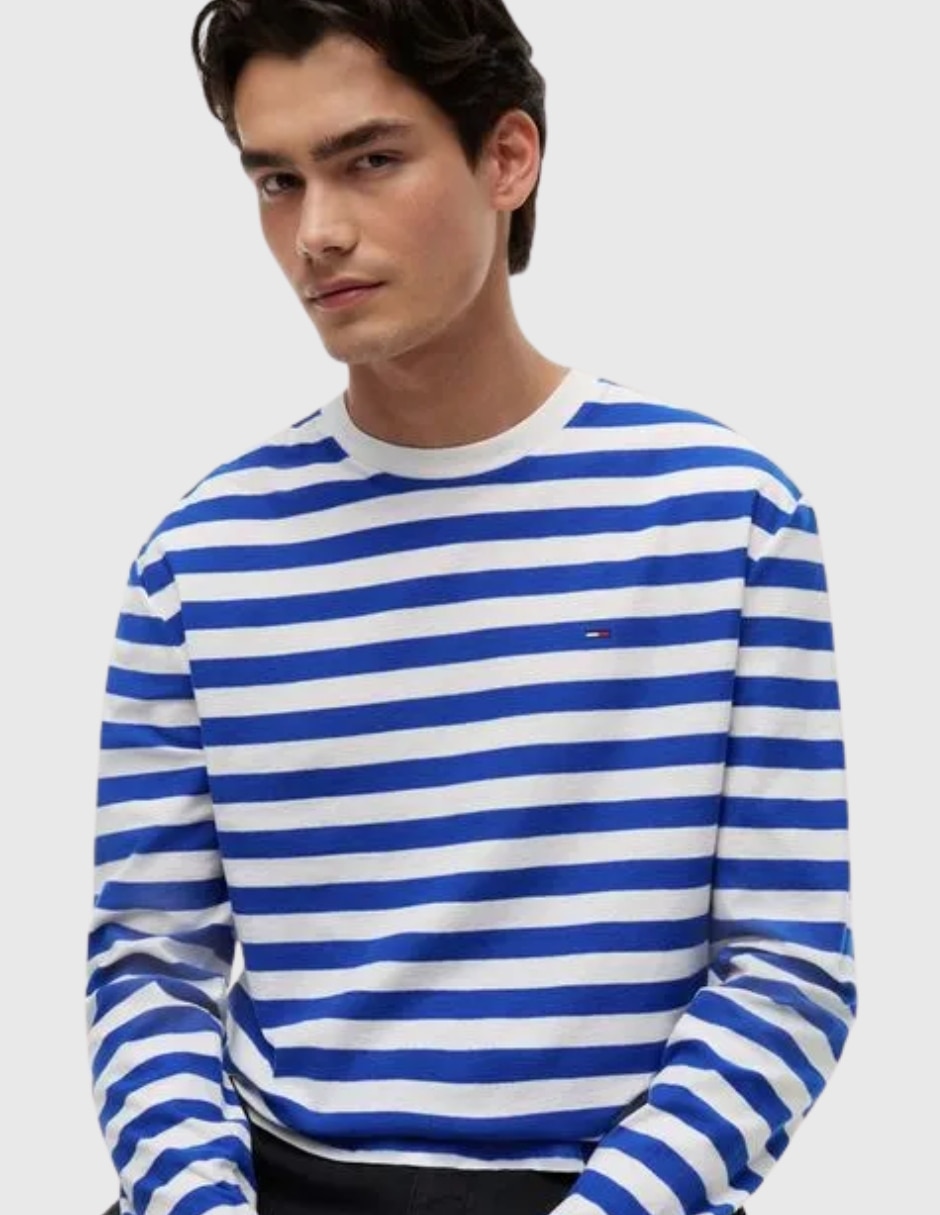 Playera cuello redondo para hombre