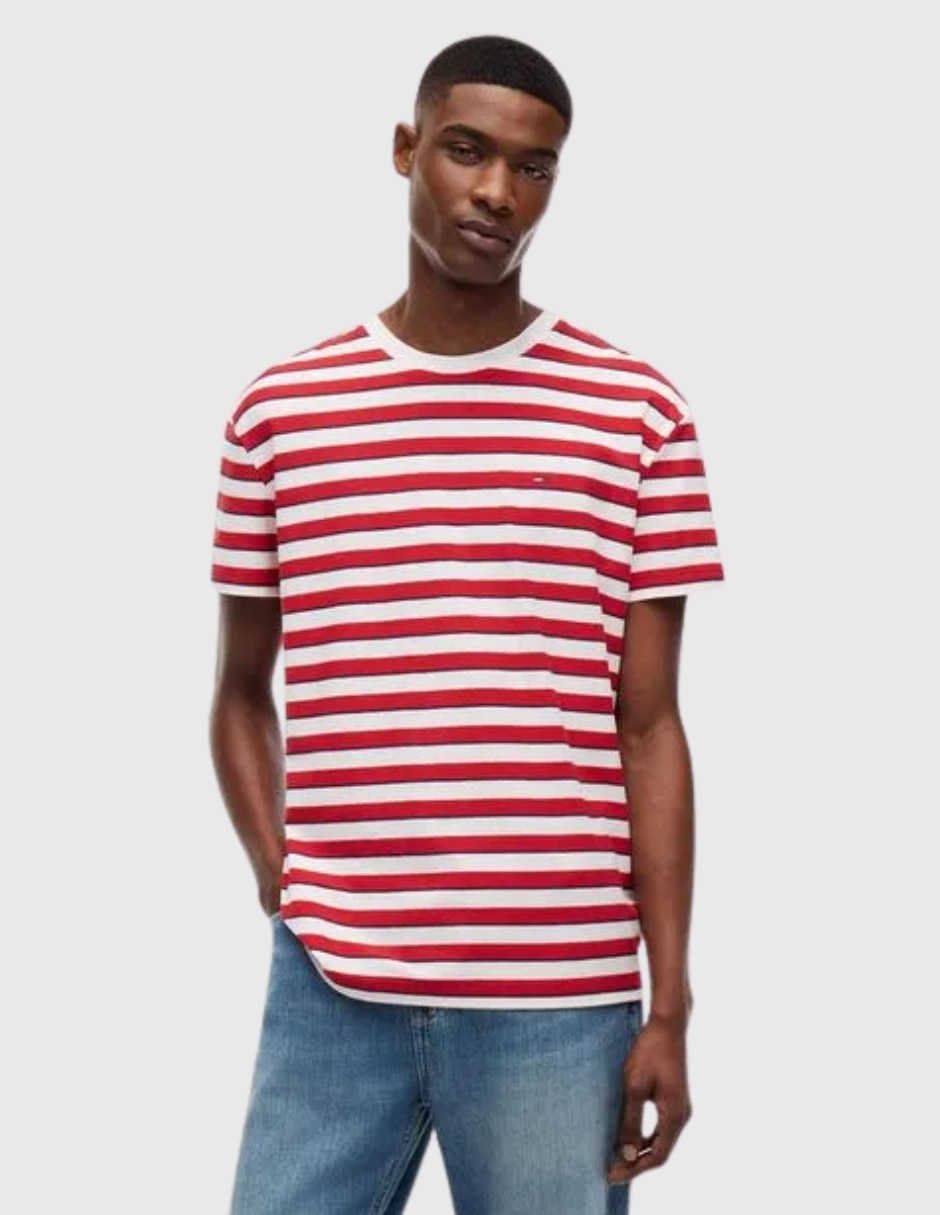 Playera cuello redondo para hombre