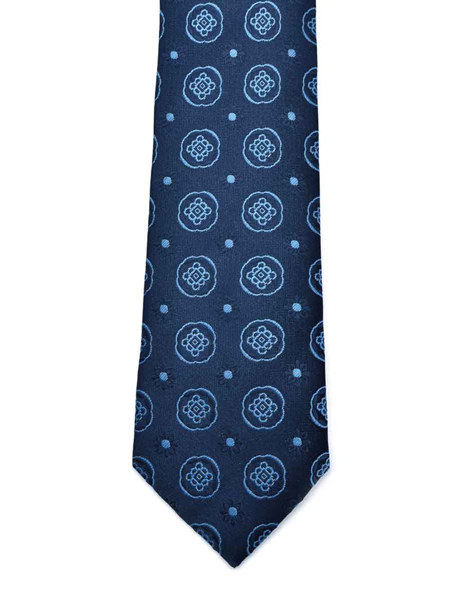 Corbata De seda estampado geométrico para hombre 2
