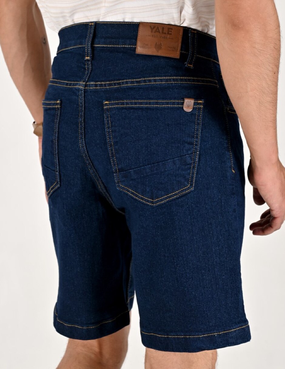 Bermuda de mezclilla para hombre 3
