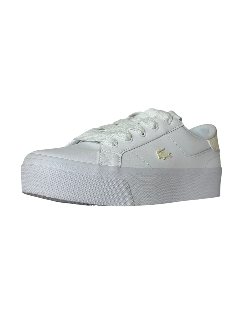 Tenis lacoste ziane plataform 225 para mujer