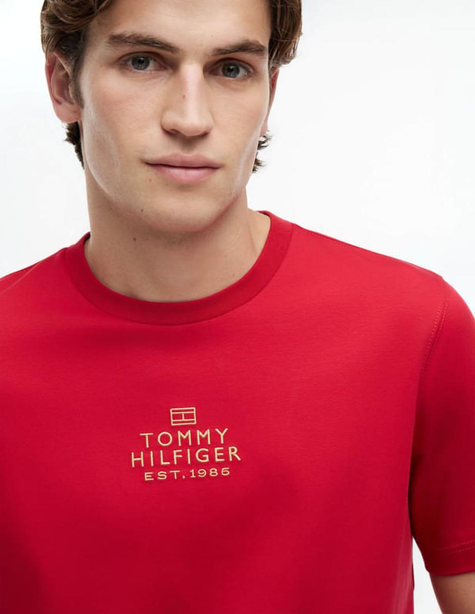 Playera tommy hilfiger cuello redondo para hombre