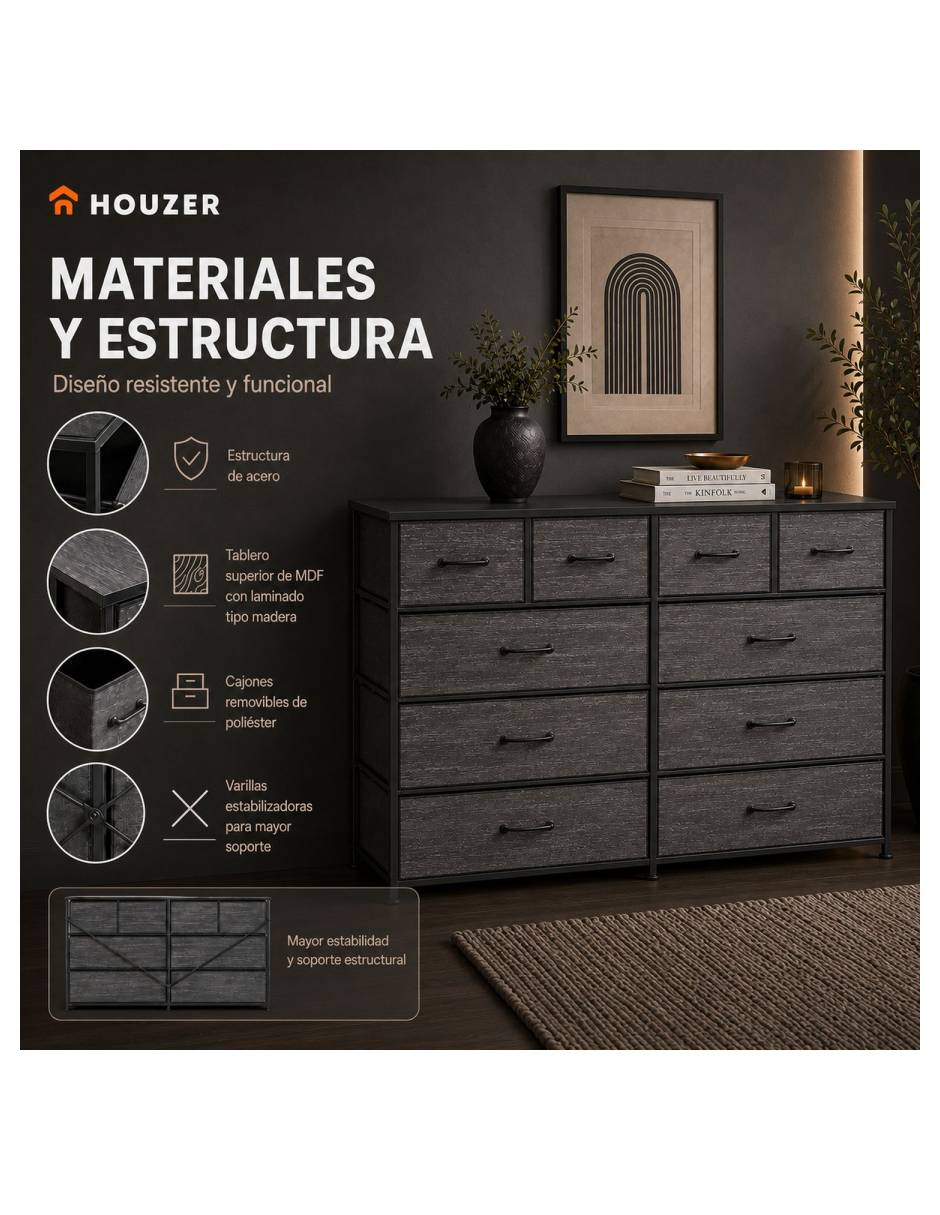 Cómoda de acero 3
