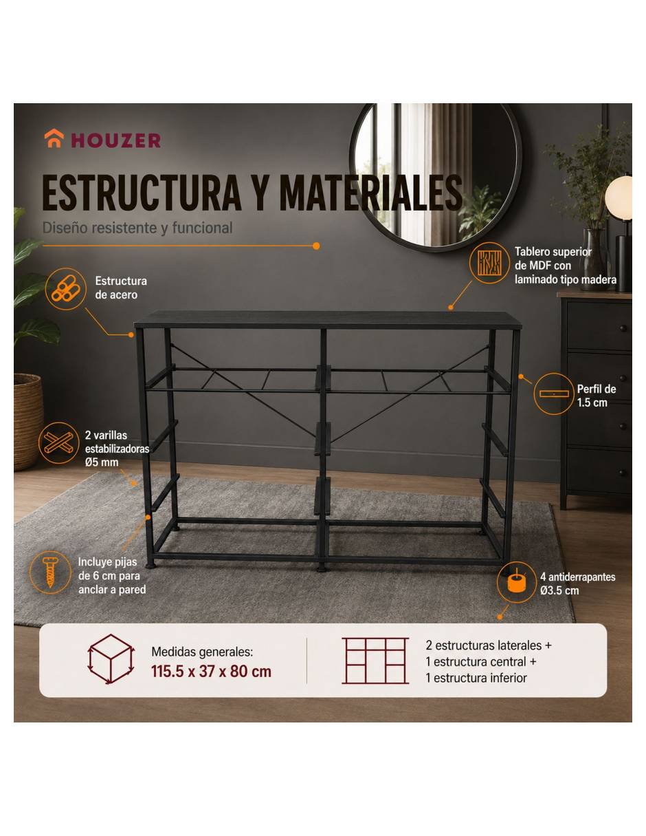 Cómoda de acero 5