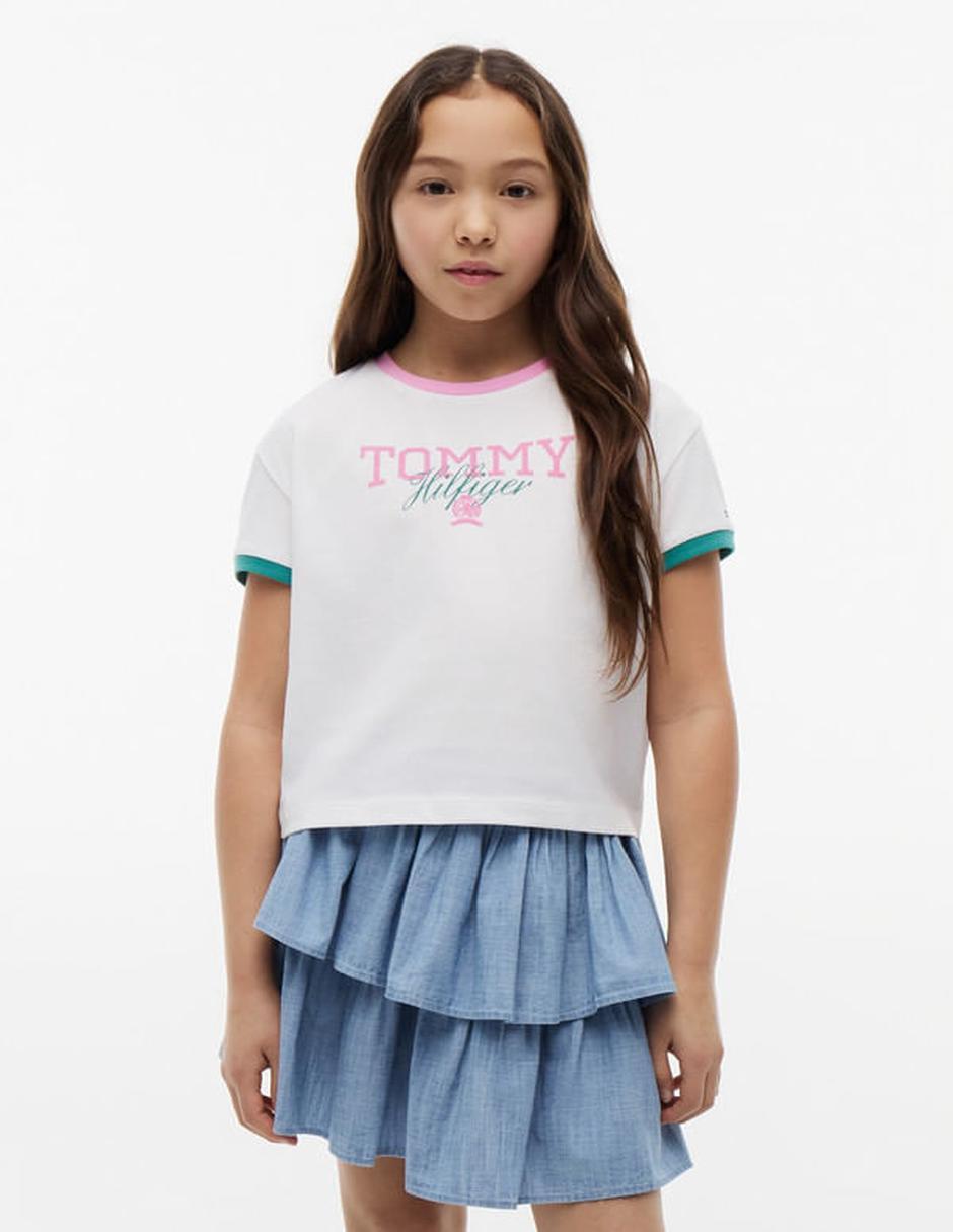 Playera manga corta para niña Playera manga corta para niña