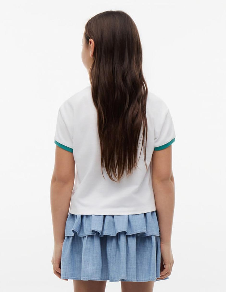Playera manga corta para niña 3
