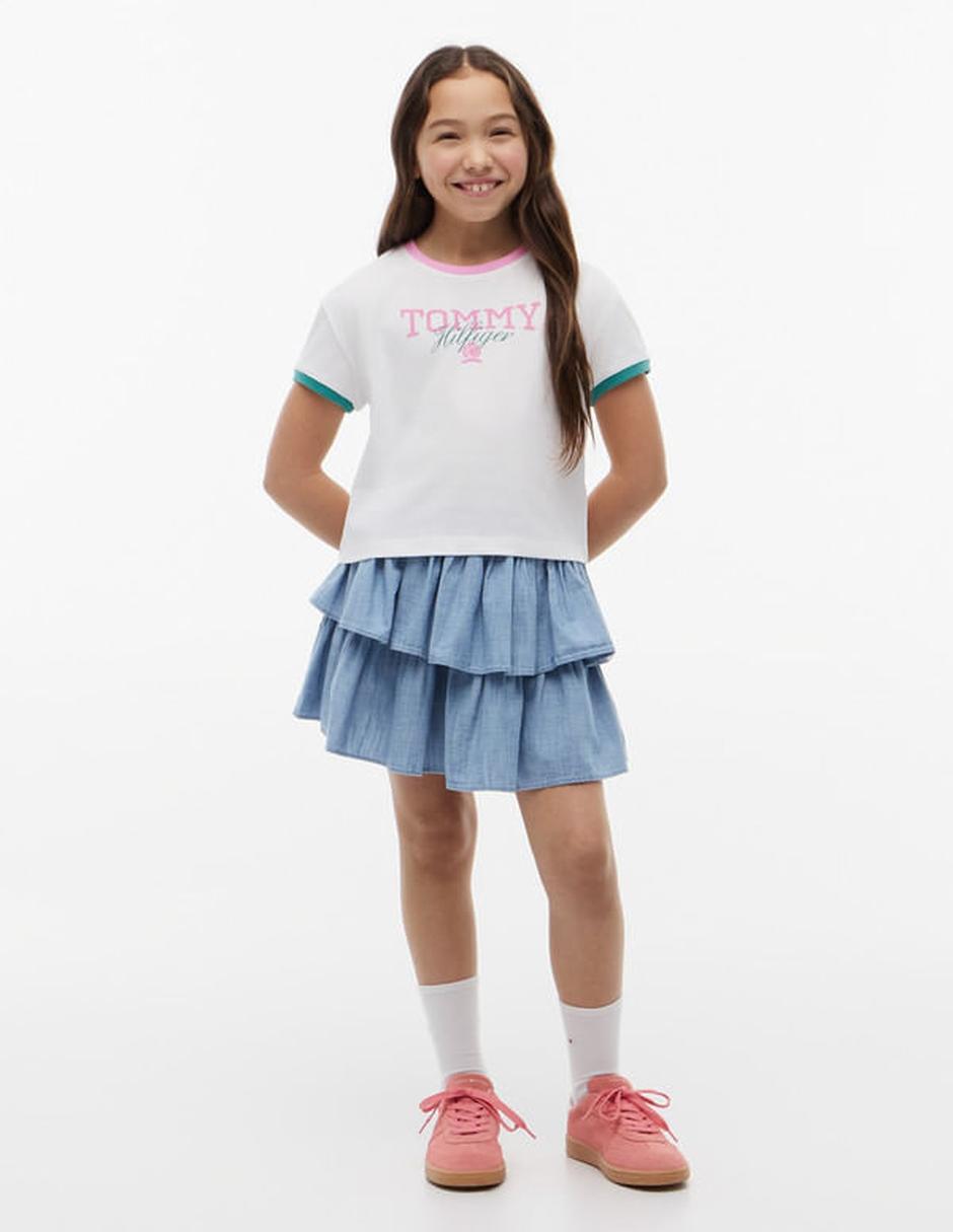 Playera manga corta para niña 6