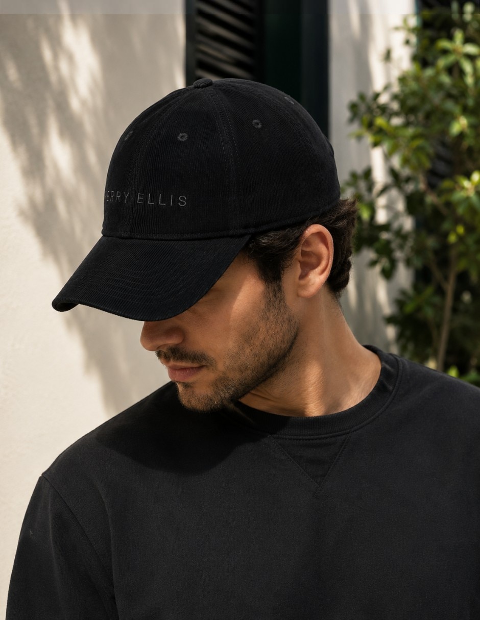 Gorra visera curva correa ajustable casual para hombre 4