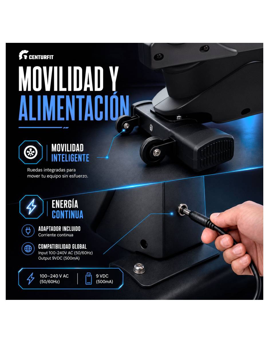 Elíptica CENTURFIT mkz-elipmagint16
