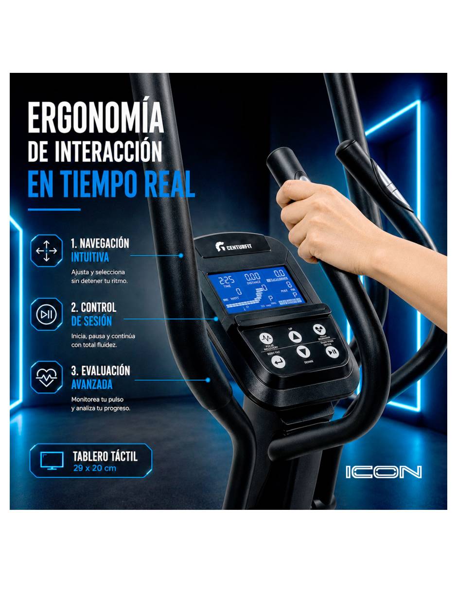 Elíptica CENTURFIT mkz-elipmagint16