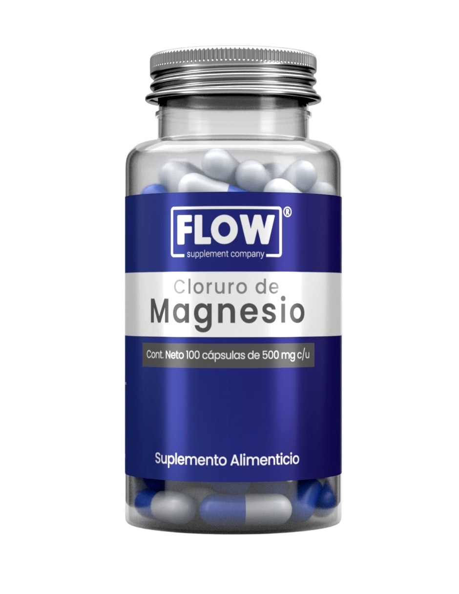 Cloruro de magensio - 100 cap- flow flow con cloruro de magnesio