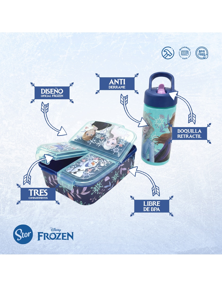 Set lonchera frozen 4