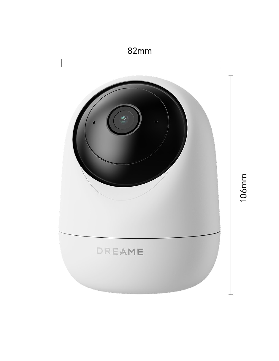 Cámara individual de seguridad modelo Dreame Navo Care SE 1 Incam Inalámbrica QHD 360° Sí para Interior 9