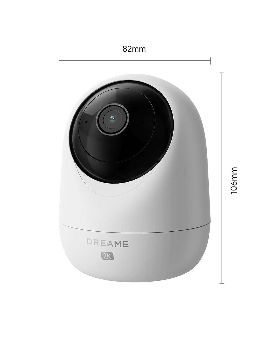 Cámara individual de seguridad modelo navo care 1 incam inalámbrica qhd 360° para interior 10