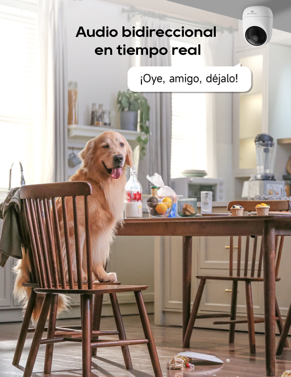 Cámara individual de seguridad modelo navo care 1 incam inalámbrica qhd 360° para interior 2