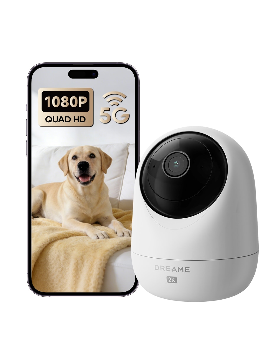 Cámara individual de seguridad modelo navo care 1 incam inalámbrica qhd 360° para interior 3