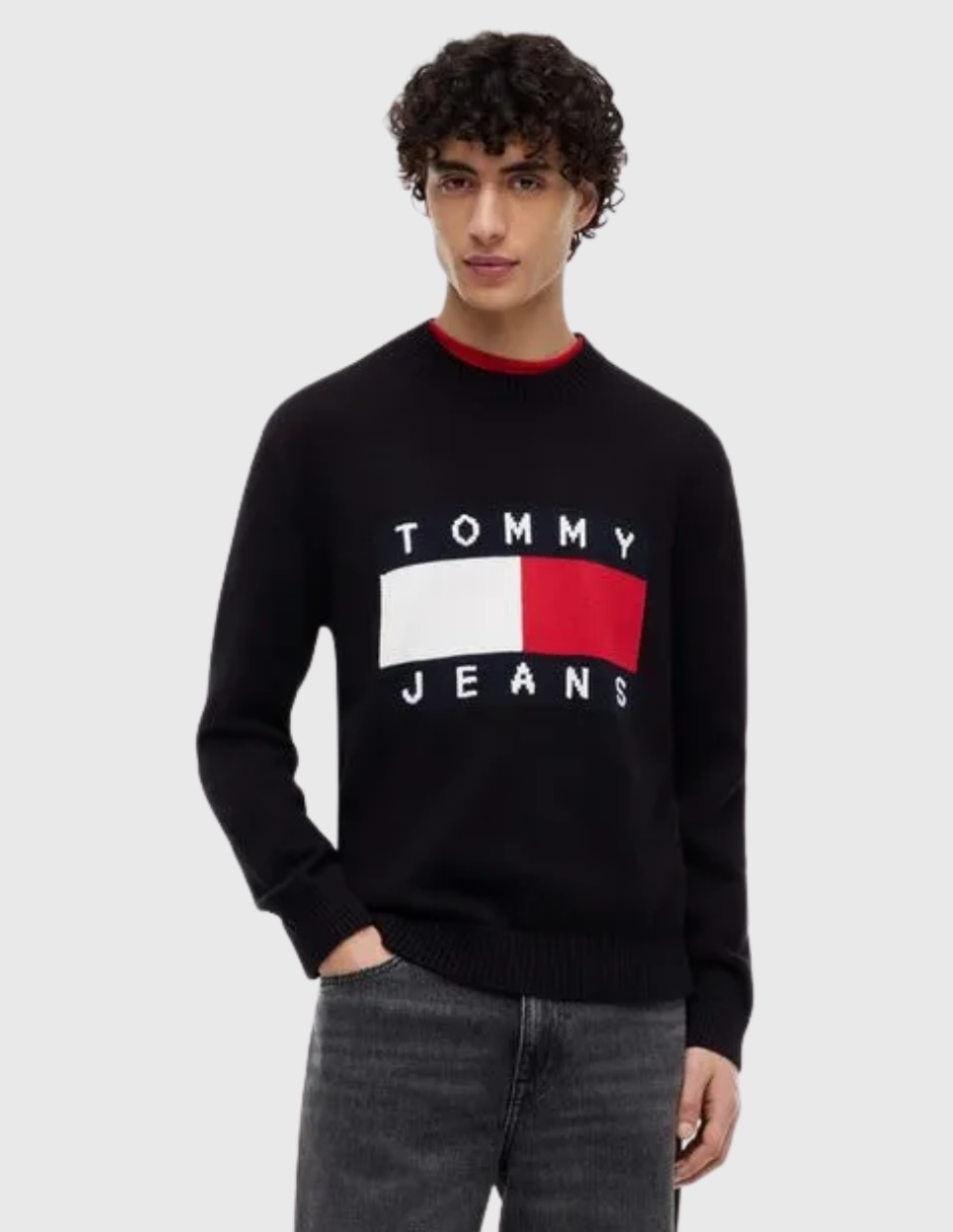 Suéter cuello redondo para hombre