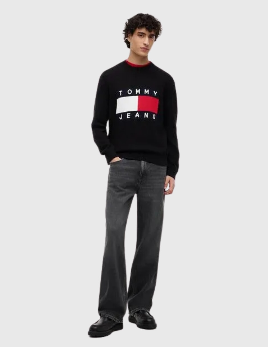 Suéter cuello redondo para hombre