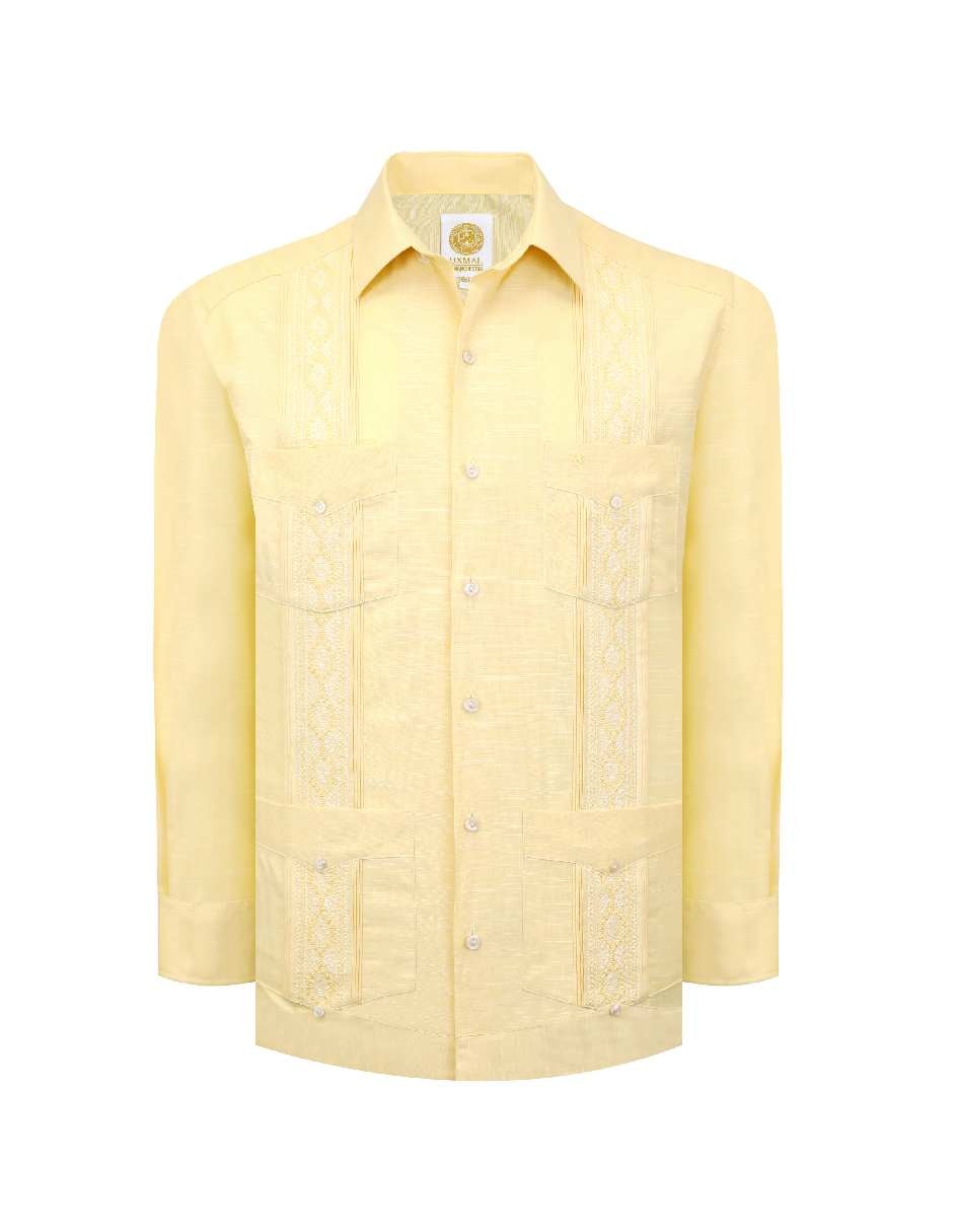 Guayabera manga corta para hombre