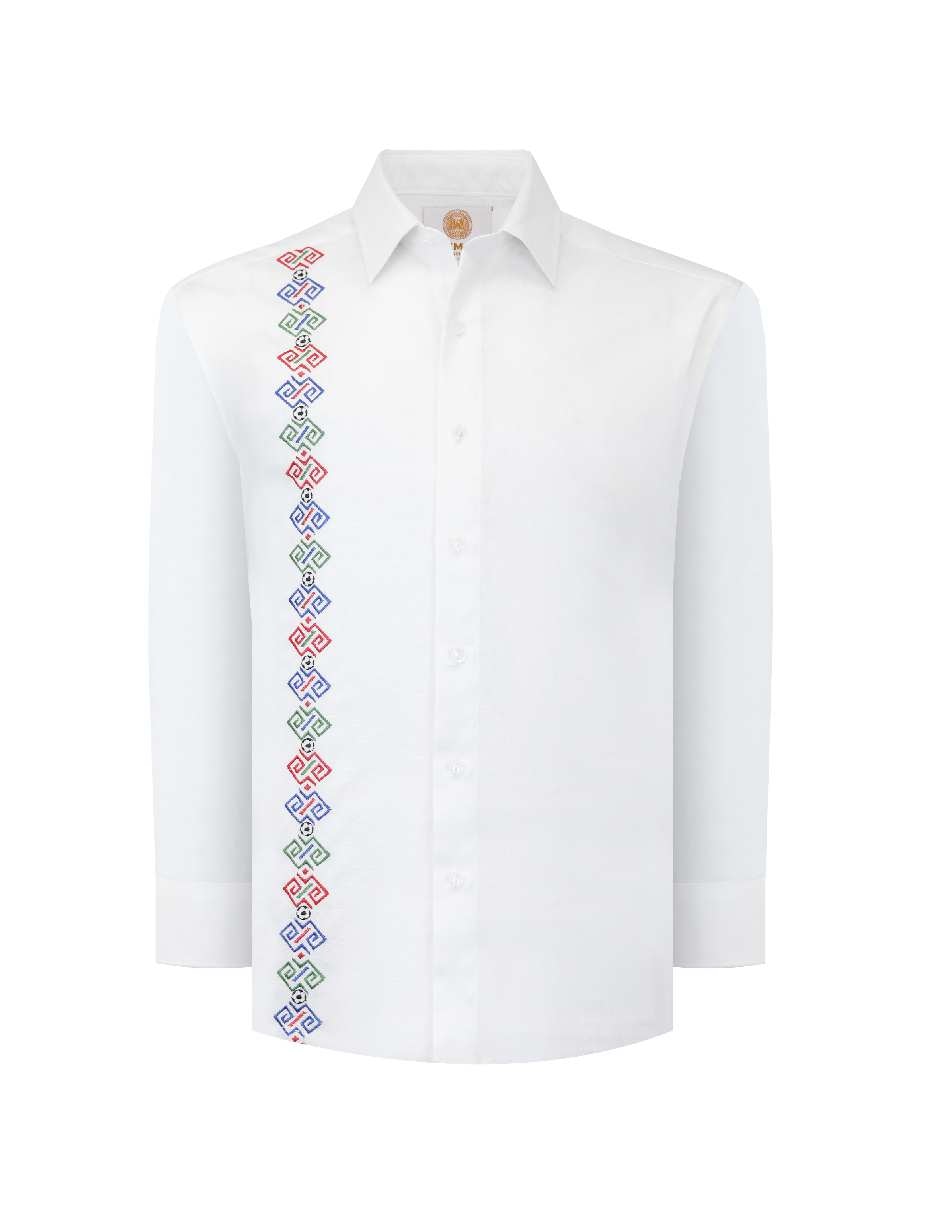 Guayabera manga corta manchester para hombre