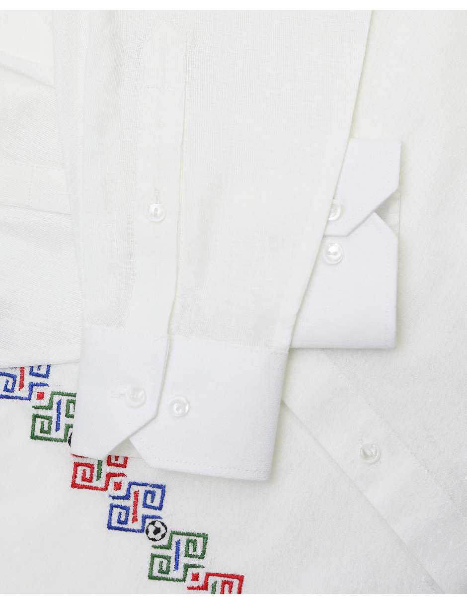 Guayabera manga corta manchester para hombre