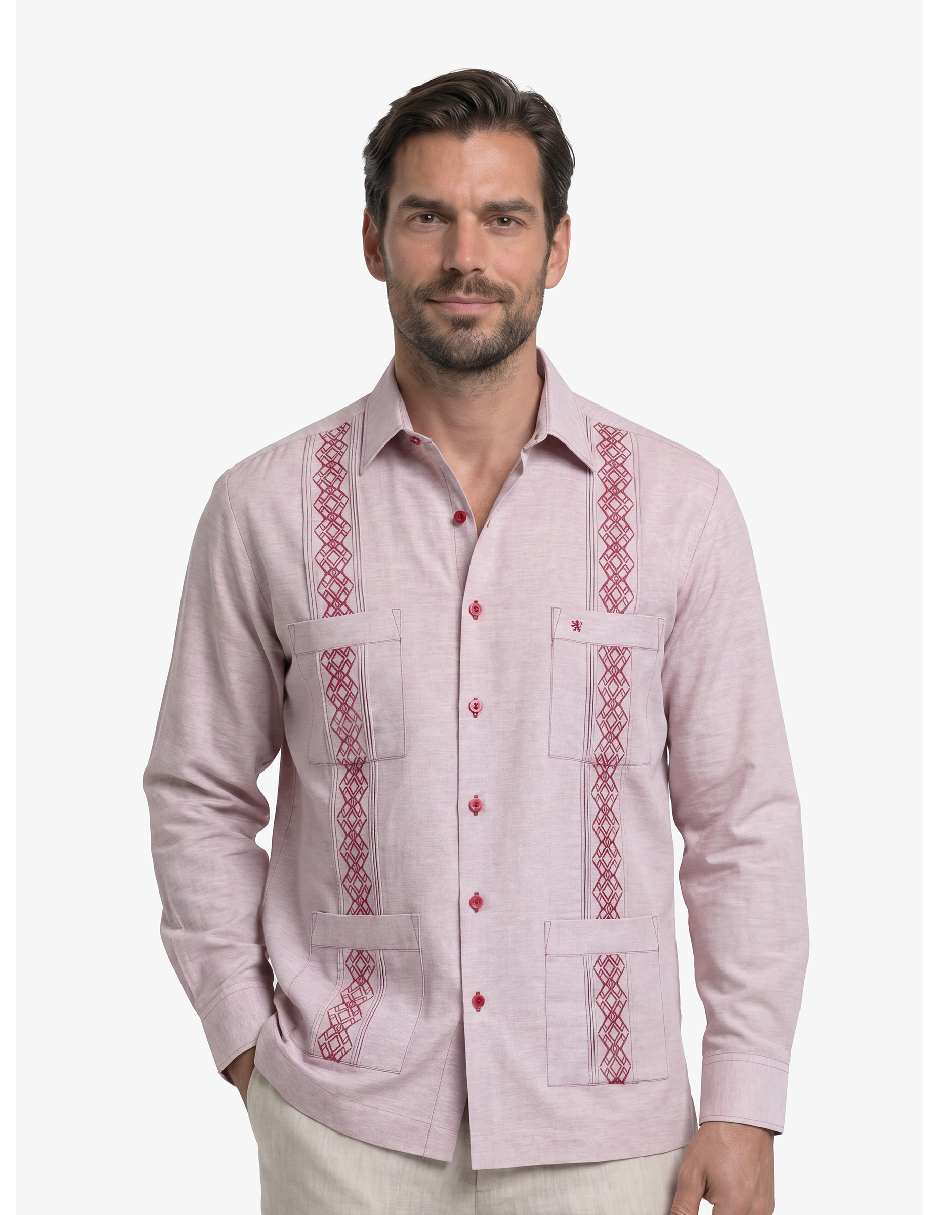 Guayabera manga corta manchester para hombre