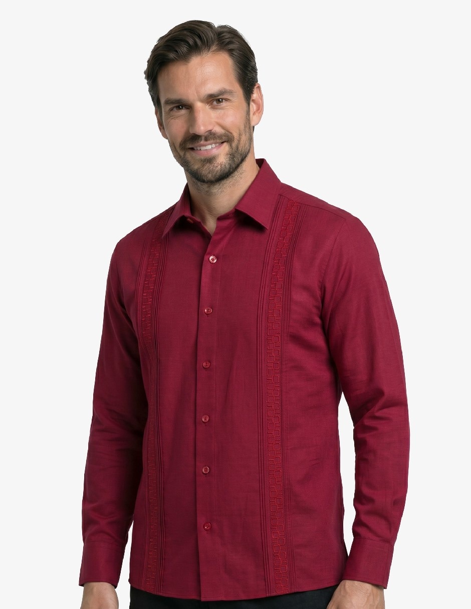 Guayabera manga corta para hombre Guayabera manga corta para hombre