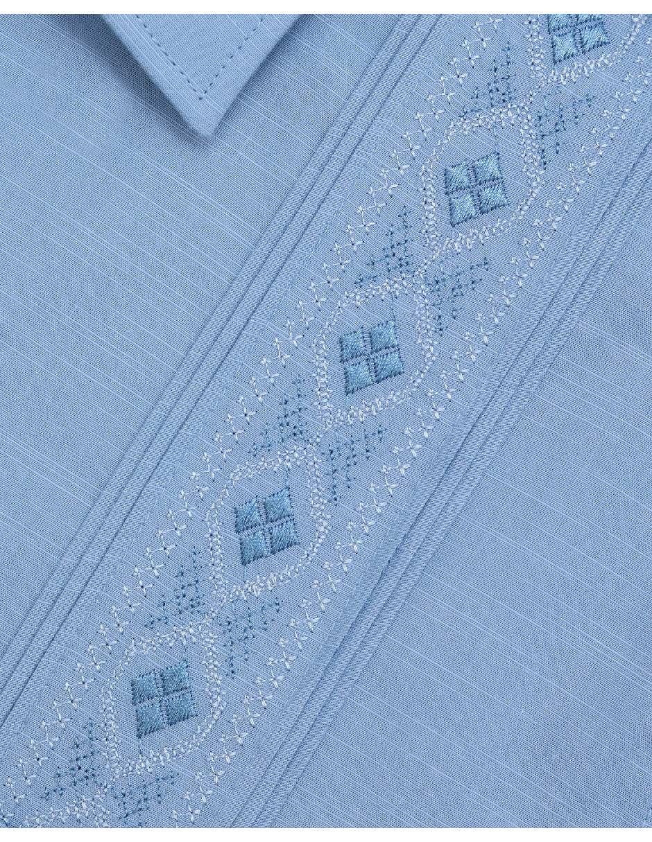 Guayabera manga corta manchester para hombre