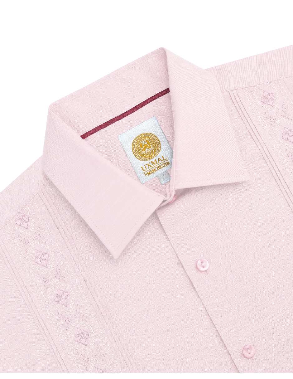 Guayabera manga corta para hombre 3