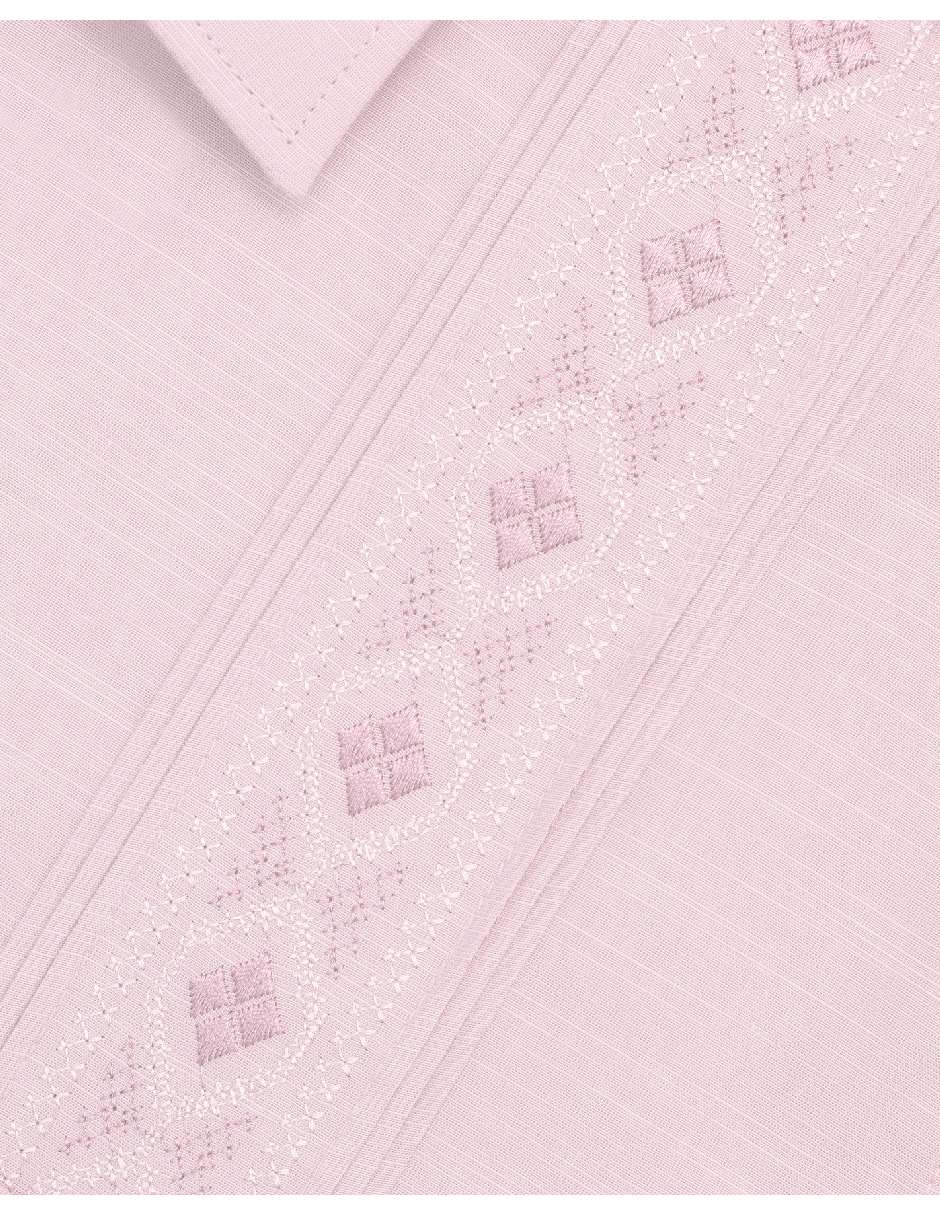 Guayabera manga corta para hombre 7