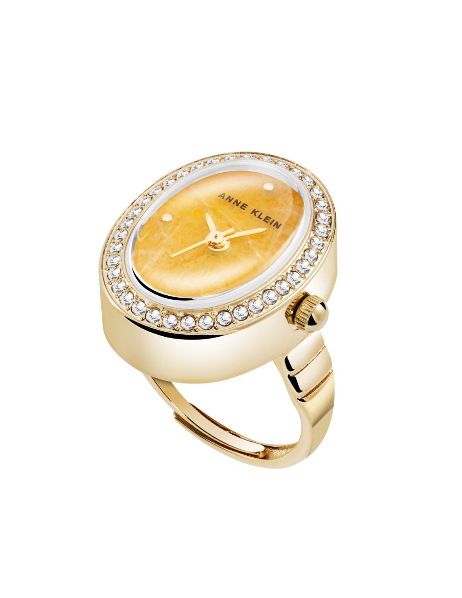 Reloj anne klein gold para mujer ak5128ringym 2