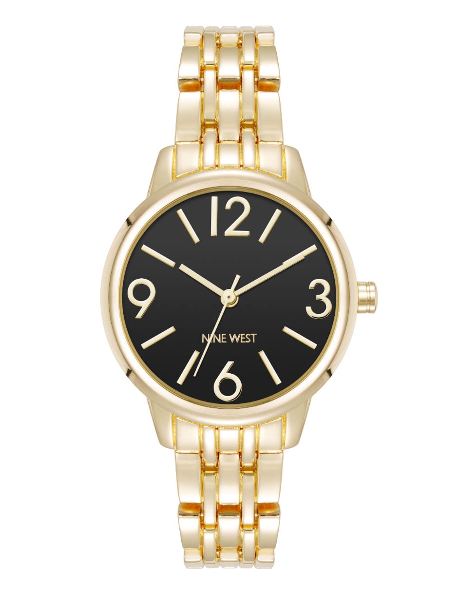 Reloj nine west gold para mujer nw3106bkgb Reloj nine west gold para mujer nw3106bkgb