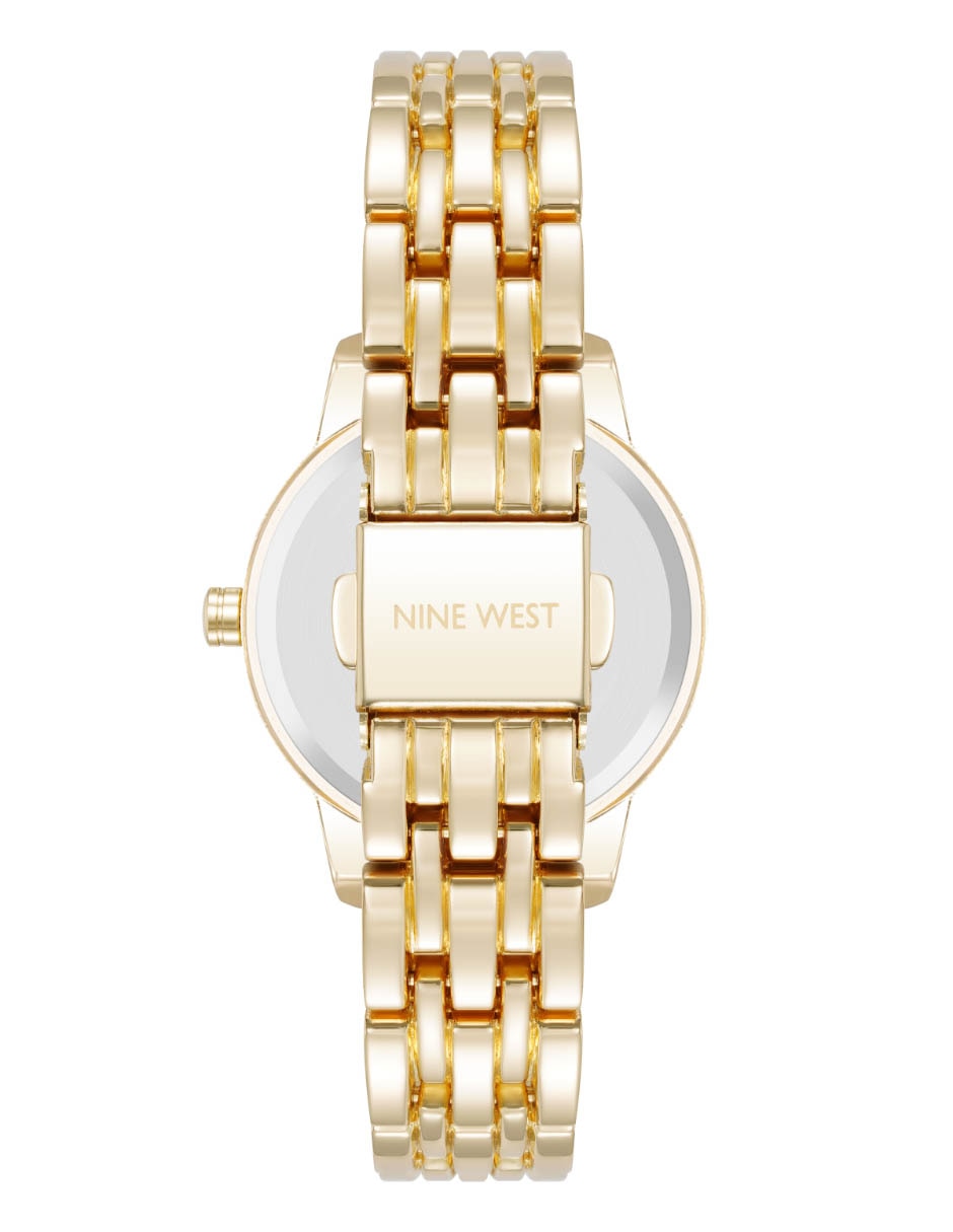 Reloj nine west gold para mujer nw3106bkgb 3