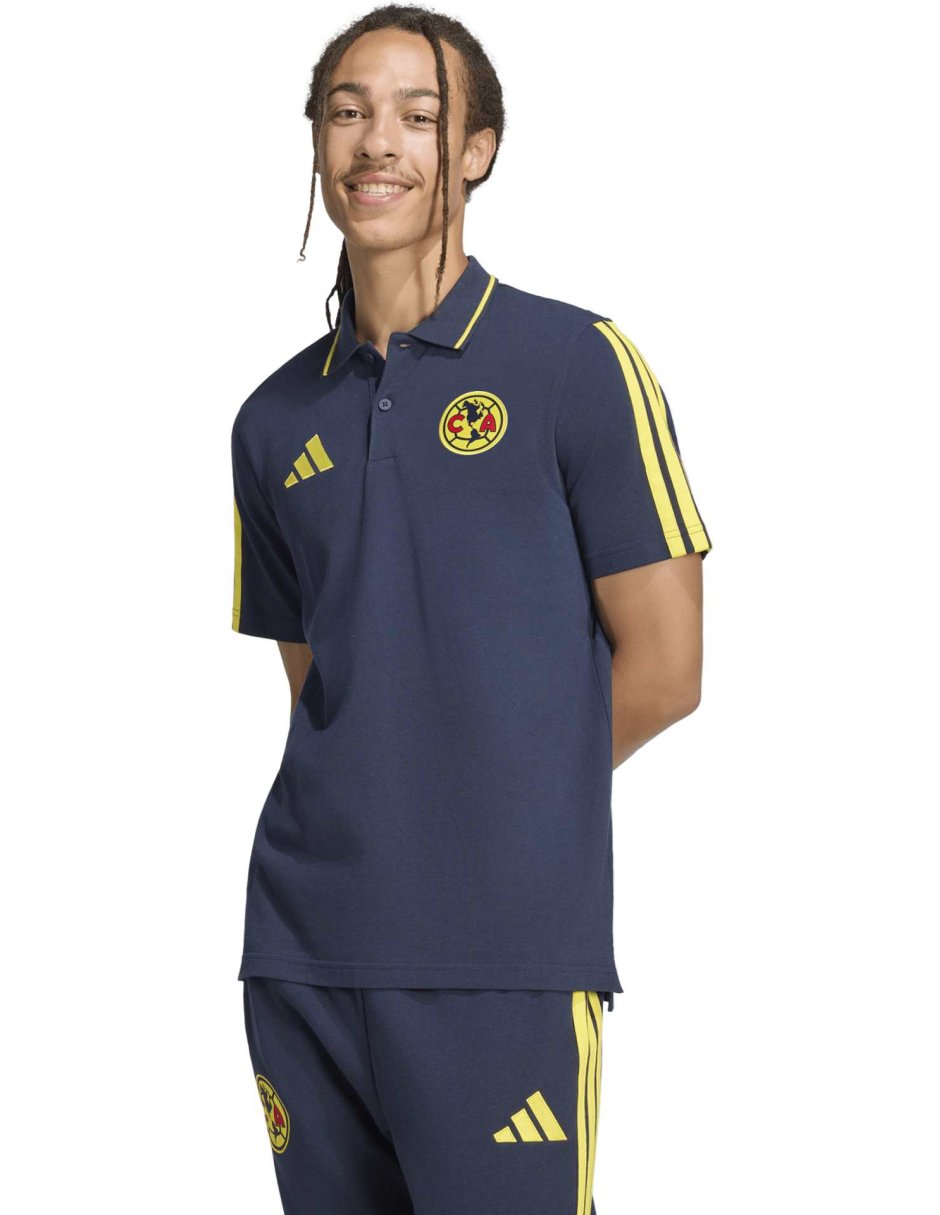 Playera tipo polo fútbol adidas para hombre 1