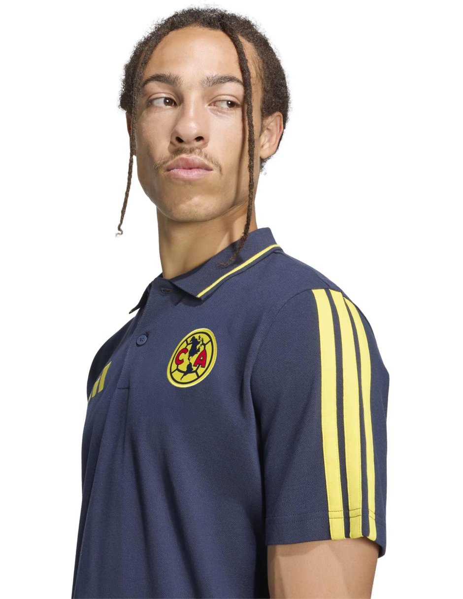 Playera tipo polo fútbol adidas para hombre 4