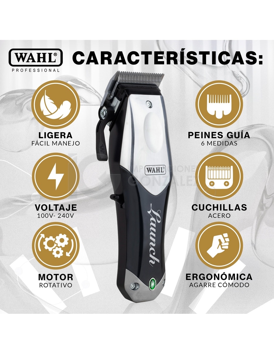 Recortadora de barba y bigote WAHL Combo Launch08001 4