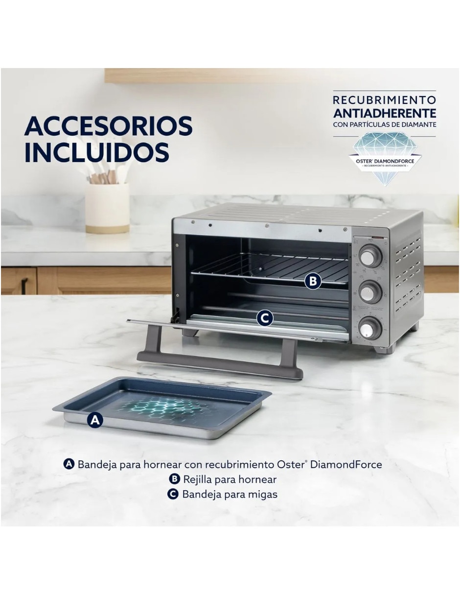 Horno eléctrico Oster TSSTTV15MNS 15 L 5