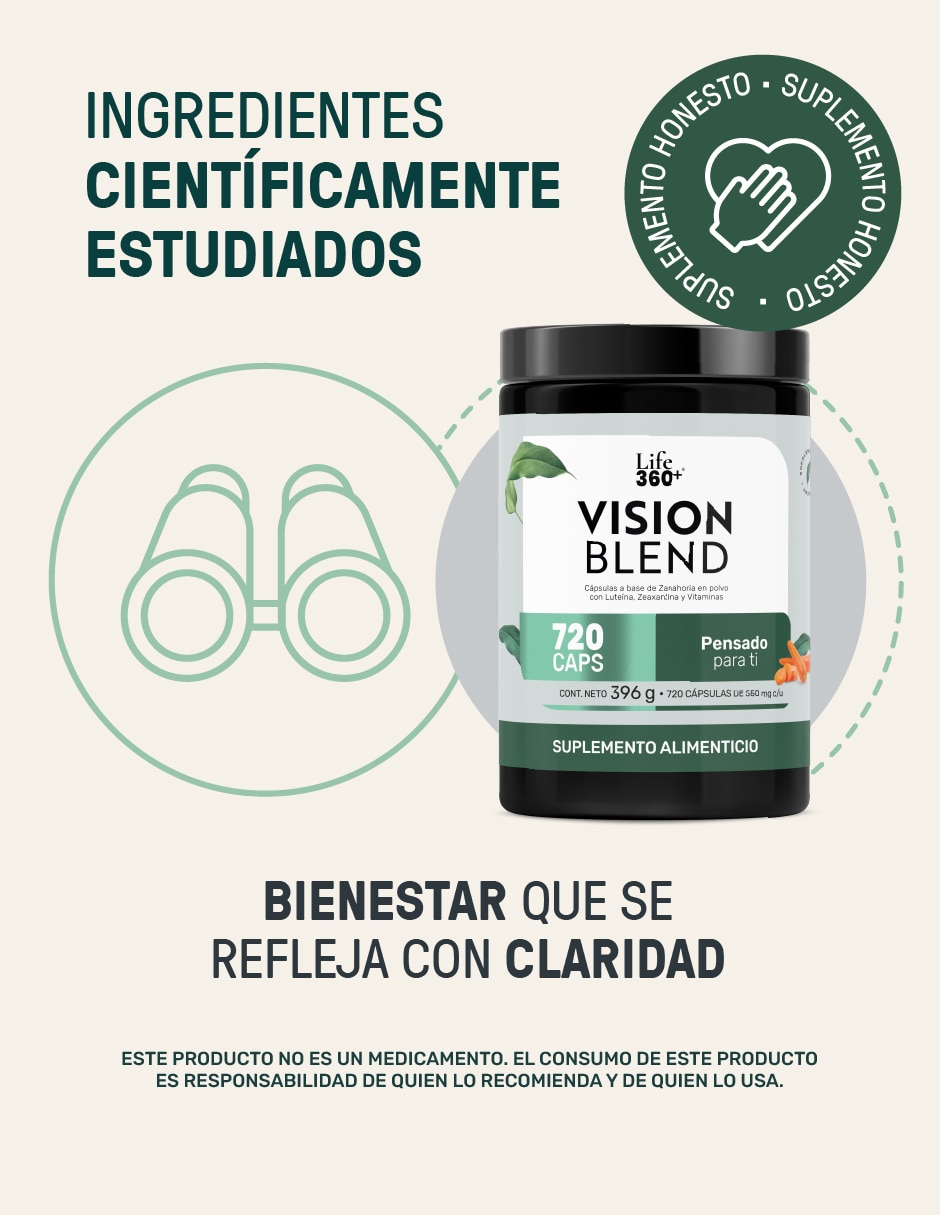Suplementos alimenticios vision blend luteina con zeaxantina 720 cápsulas con luteína con zeaxantina 4