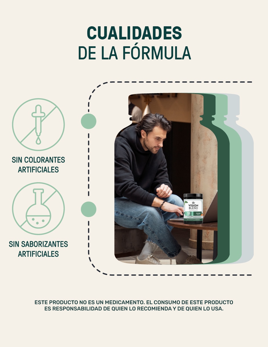 Suplementos alimenticios vision blend luteina con zeaxantina 720 cápsulas con luteína con zeaxantina 5